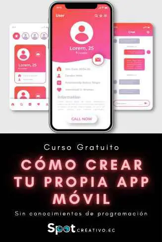 Curso de crear App móvil